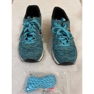New Balance 574 Teal Knit Women's Running Shoes Sneakers size 7
